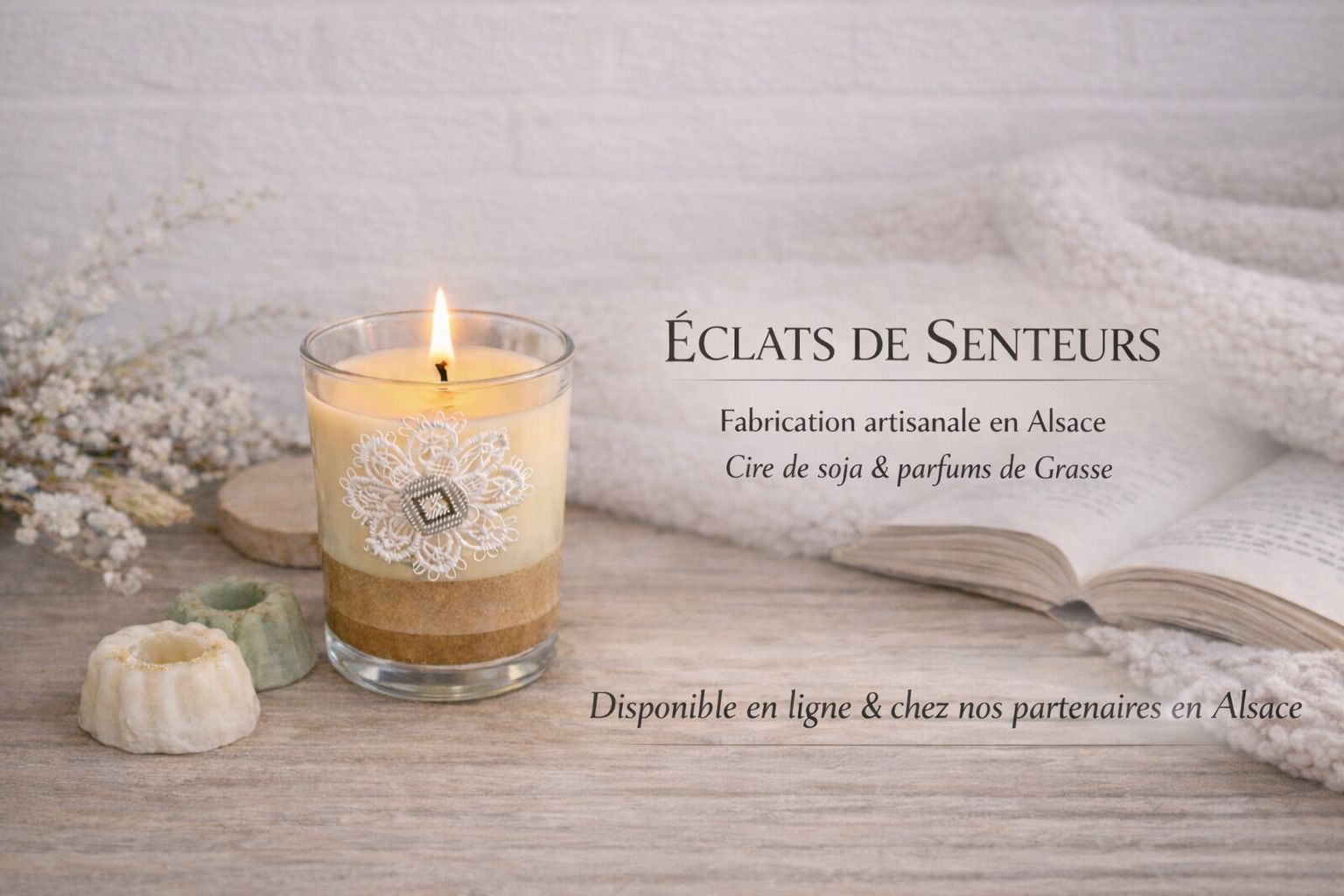 Bougies parfumées Eclats de Senteurs - guide pour choisir sa bougie