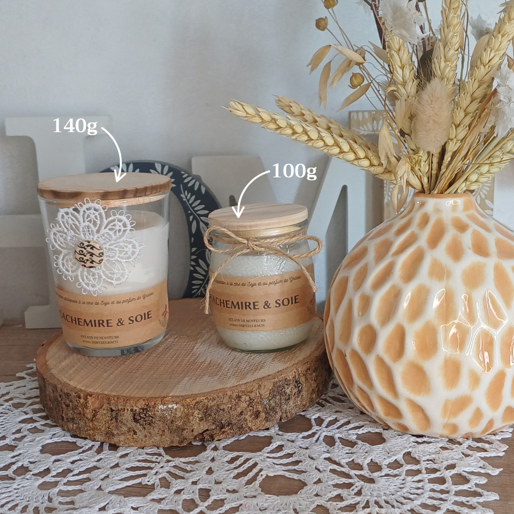 Bougie "Cachemire & Soie"