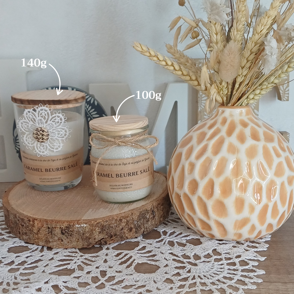 Bougie "Caramel Beurre Salé"