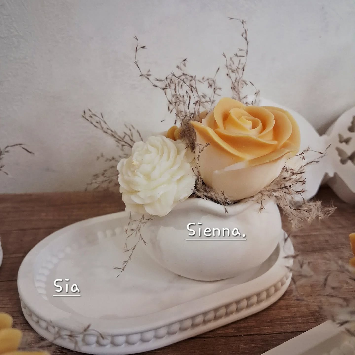 Pot de fleurs fondants parfumés