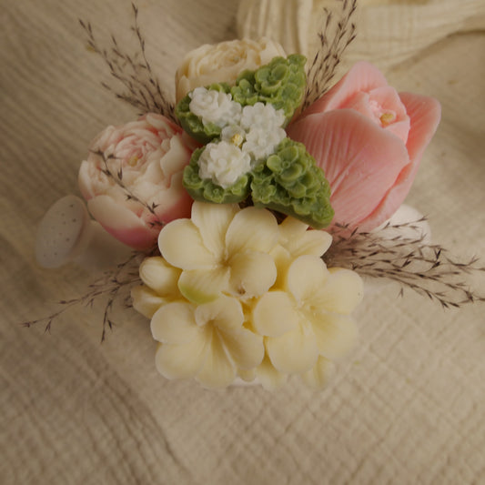 Bouquet de fleurs - Arrosoir