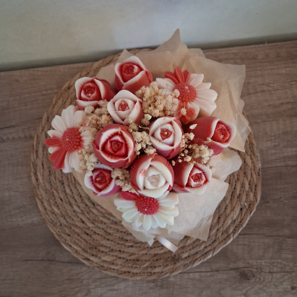 Grand Bouquet de Fleurs Fondants Parfumés